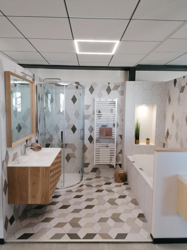 salle de bain clés en main près de Bellignat